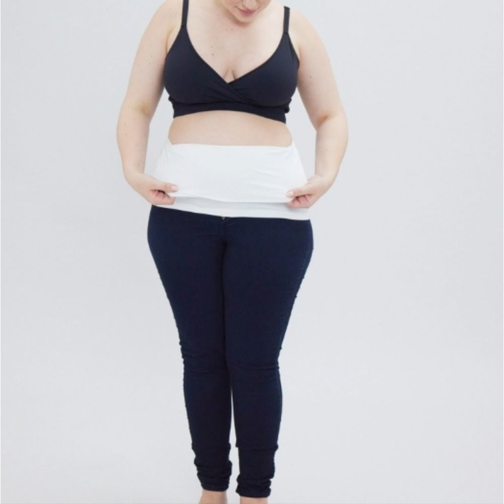 BellaBand Maternity Belly Band in White Size 2 - Picture 11 of 16